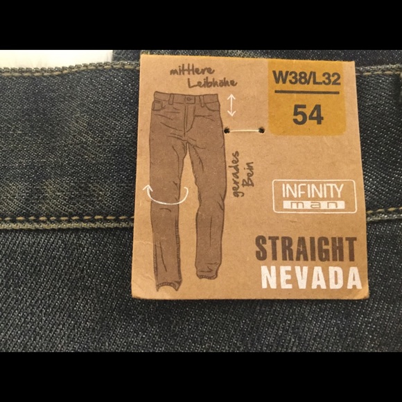 Infinity Man jeans NWT 38/32 Nevada Straight - Picture 4 of 8